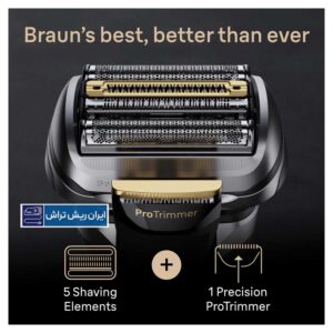 ریش تراش سری 9 براون مدل 9575cc pro