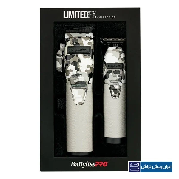 ست ماشین اصلاح و خط‌ زن BabylissPRO LimitedFX Camo
